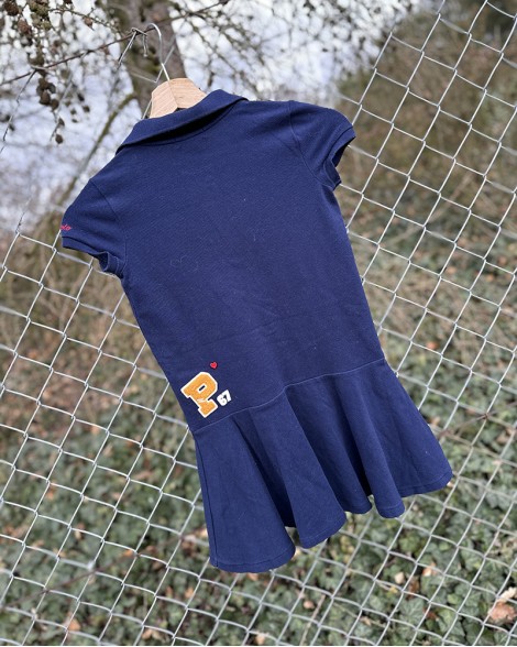 Šaty dětské Ralph Lauren Polo modré